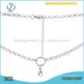 Machine for making silver chains,silver plated necklace chains,silver pearl design necklace